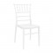 CHIAVARI GLOSSY WHITE(Σ4)KAPEKΛA 45X51X91εκ.