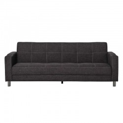 MATIZ GREY ΥΦΑΣΜΑ ΚΑΝΑΠΕΣ-ΚΡΕΒΑΤΙ 206X81X78εκ.