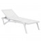PACIFIC ΞΑΠΛΩΣΤΡΑ WHITE/WHITE ΠΟΛ/ΝΙΟΥ 193X68X35εκ.