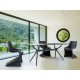 BLOOM BLACK ΚΑΡΕΚΛΑ ΠΟΛ/ΝΙΟΥ 50X58X85εκ.