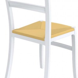 TIFFANY S WHITE ΚΑΡΕΚΛΑ ΠΟΛ/ΝΙΟΥ 45Χ51Χ85εκ.