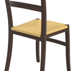 TIFFANY S DARK BROWN ΚΑΡΕΚΛΑ ΠΟΛ/ΝΙΟΥ 45Χ51Χ85εκ.