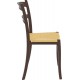 TIFFANY S DARK BROWN ΚΑΡΕΚΛΑ ΠΟΛ/ΝΙΟΥ 45Χ51Χ85εκ.