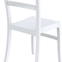 TIFFANY WHITE ΚΑΡΕΚΛΑ ΠΟΛ/ΝΙΟΥ 45Χ51Χ85εκ.
