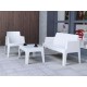 BOX WHITE KANAΠEΣ ΠΟΛ/ΝΙΟΥ 138Χ62Χ80εκ.