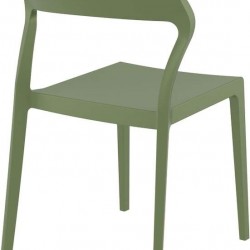 SNOW OLIVE GREEN ΚΑΡΕΚΛΑ ΠΟΛ/ΝΙΟΥ 52X56X83εκ.