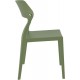 SNOW OLIVE GREEN ΚΑΡΕΚΛΑ ΠΟΛ/ΝΙΟΥ 52X56X83εκ.