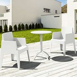 OCTOPUS Φ60Χ75εκ. WHITE ΤΡΑΠΕΖΙ ΠΟΛ/ΝΙΟΥ