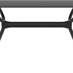 AIR ΤΡΑΠΕΖΙ 140Χ80Χ74εκ. BLACK LAMINATE 12mm