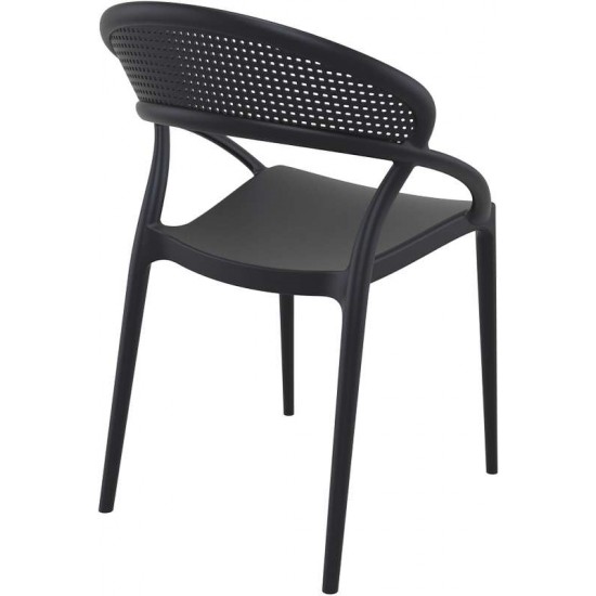 SUNSET BLACK ΚΑΡΕΚΛΑ ΠΟΛ/ΝΙΟΥ 54Χ56Χ82εκ.