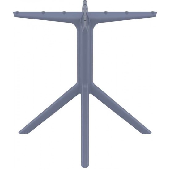 SKY DARK GREY ΒΑΣΗ 80X80X73εκ. ΠΟΛ/ΝΙΟΥ