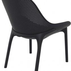 SKY LOUNGE BLACK ΠΟΛΥΘΡΟΝΑ ΠΟΛ/ΝΙΟΥ 60X71X83εκ.