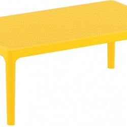 SKY YELLOW 100Χ60Χ40εκ. ΤΡΑΠΕΖΙ ΠΟΛ/ΝΙΟΥ