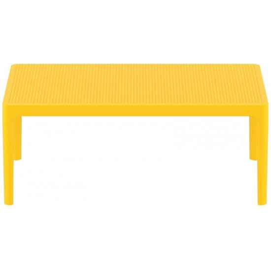 SKY YELLOW 100Χ60Χ40εκ. ΤΡΑΠΕΖΙ ΠΟΛ/ΝΙΟΥ