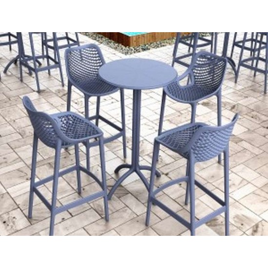 AIR 75εκ. ΣΚΑΜΠΟ DARK GREY ΠΟΛ/ΝΙΟΥ 45Χ53X105εκ.