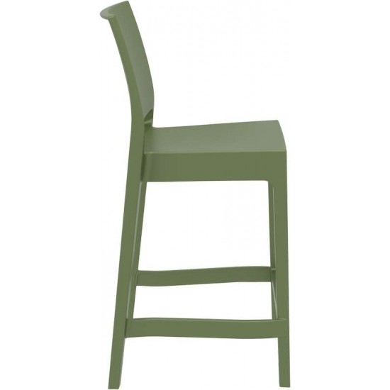MAYA 65εκ. ΣΚΑΜΠΟ OLIVE GREEN ΠΟΛ/ΝΙΟΥ 44Χ50Χ98εκ.