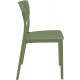 LUCY OLIVE GREEN ΚΑΡΕΚΛΑ ΠΟΛΥΠΡΟΠΥΛΕΝΙΟΥ 45Χ53Χ82εκ.