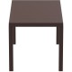 ARES ΤΡΑΠΕΖΙ 140Χ80Χ75εκ. BROWN ΠΟΛ/ΝΙΟΥ