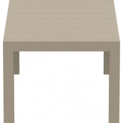 VEGAS TAUPE 100X180/220Χ75εκ. ΕΠΕΚΤ.ΤΡΑΠΕΖΙ ΠΟΛ/ΝΙΟΥ