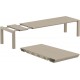VEGAS TAUPE 100X260/300Χ75εκ. ΕΠΕΚΤ.ΤΡΑΠΕΖΙ ΠΟΛ/ΝΙΟΥ