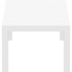 VEGAS WHITE 100X260/300Χ75εκ. ΕΠΕΚΤ.ΤΡΑΠΕΖΙ ΠΟΛ/ΝΙΟΥ