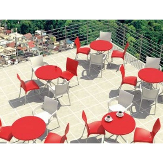 ROMEO RED ΠΟΛ/ΝΑ ΠΟΛ/ΝΙΟΥ/ΑΛΟΥΜ. 58Χ53Χ83εκ.