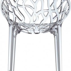 CRYSTAL CLEAR TRANSP. ΠΟΛΥΘΡΟΝΑ 59Χ60Χ80εκ.