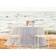 CHIAVARI GLOSSY WHITE(Σ4)KAPEKΛA 45X51X91εκ.