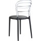 BIBI BLACK/CLEAR TRANSP. ΚΑΡΕΚΛΑ 42X50X85εκ.