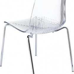 ALLEGRA CLEAR TRANSP. ΚΑΡΕΚΛΑ 50Χ54Χ82εκ.