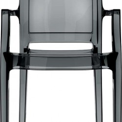 ARTHUR BLACK TRANSP. ΠΟΛΥΘΡΟΝΑ 56X60X91εκ.