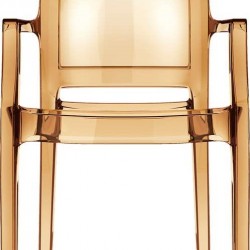 ARTHUR AMBER TRANSP. ΠΟΛΥΘΡΟΝΑ 56X60X91εκ.