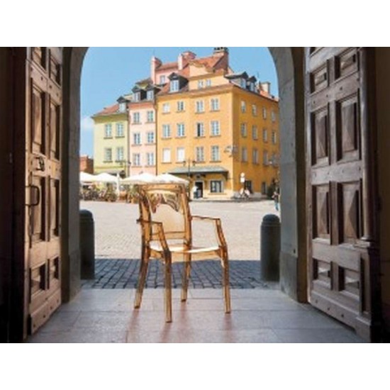 ARTHUR AMBER TRANSP. ΠΟΛΥΘΡΟΝΑ 56X60X91εκ.