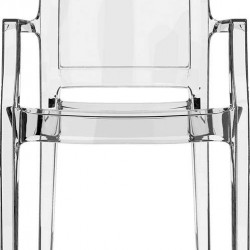 ARTHUR CLEAR TRANSP. ΠΟΛΥΘΡΟΝΑ 56X60X91εκ.