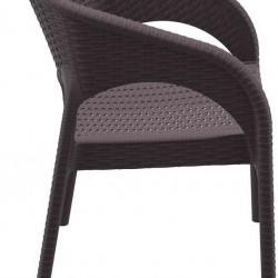 PANAMA BROWN ΠΟΛΥΘΡΟΝΑ ΠΟΛ/ΝΙΟΥ 58X64X80εκ.