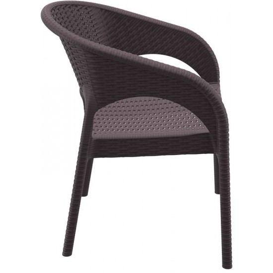 PANAMA BROWN ΠΟΛΥΘΡΟΝΑ ΠΟΛ/ΝΙΟΥ 58X64X80εκ.
