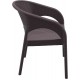 PANAMA BROWN ΠΟΛΥΘΡΟΝΑ ΠΟΛ/ΝΙΟΥ 58X64X80εκ.