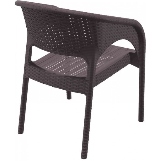 PANAMA BROWN ΠΟΛΥΘΡΟΝΑ ΠΟΛ/ΝΙΟΥ 58X64X80εκ.