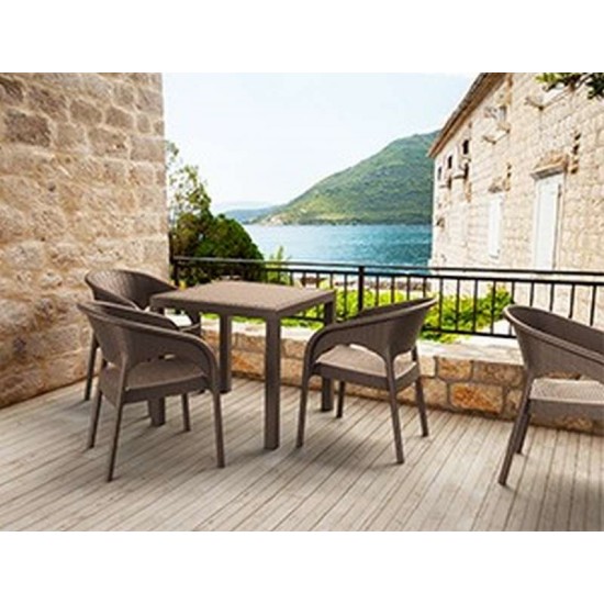 PANAMA BROWN ΠΟΛΥΘΡΟΝΑ ΠΟΛ/ΝΙΟΥ 58X64X80εκ.