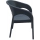 PANAMA DARK GREY ΠΟΛΥΘΡΟΝΑ ΠΟΛ/ΝΙΟΥ 58X64X80εκ.