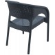 PANAMA DARK GREY ΠΟΛΥΘΡΟΝΑ ΠΟΛ/ΝΙΟΥ 58X64X80εκ.