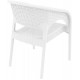 PANAMA WHITE ΠΟΛΥΘΡΟΝΑ ΠΟΛ/ΝΙΟΥ 58X64X80εκ.