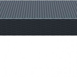 MIAMI DARK GREY ΤΡΑΠΕΖΙ 92Χ53Χ45εκ. ΠΟΛ/ΝΙΟΥ