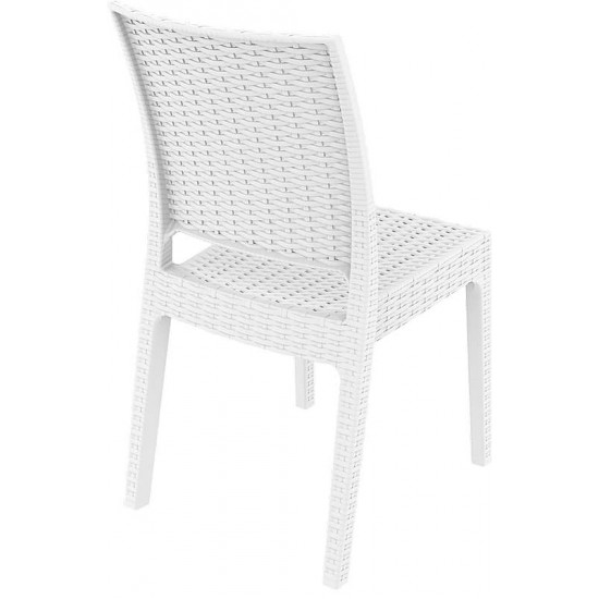 FLORIDA WHITE ΚΑΡΕΚΛΑ ΠΟΛ/ΝΙΟΥ 45Χ52Χ87εκ.