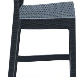 JAMAICA DARK GREY ΣΚΑΜΠΟ ΠΟΛ/ΝΙΟΥ 40Χ51Χ108εκ.