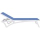 PACIFIC ΞΑΠΛΩΣΤΡΑ WHITE/BLUE ΠΟΛ/ΝΙΟΥ 193X68X35εκ.