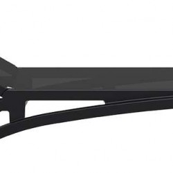 PACIFIC ΞΑΠΛΩΣΤΡΑ BLACK/BLACK ΠΟΛ/ΝΙΟΥ 193X68X35εκ.