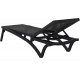 PACIFIC ΞΑΠΛΩΣΤΡΑ BLACK/BLACK ΠΟΛ/ΝΙΟΥ 193X68X35εκ.