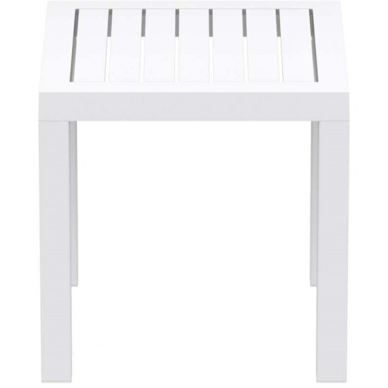 OCEAN WHITE ΤΡΑΠΕΖΙ 45Χ45Χ45εκ. ΠΟΛ/ΝΙΟΥ