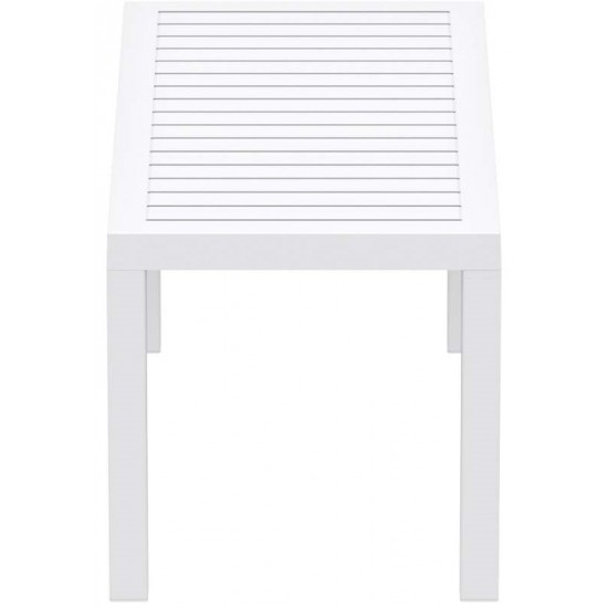 OCEAN WHITE ΤΡΑΠΕΖΙ 90Χ45Χ45εκ. ΠΟΛ/ΝΙΟΥ